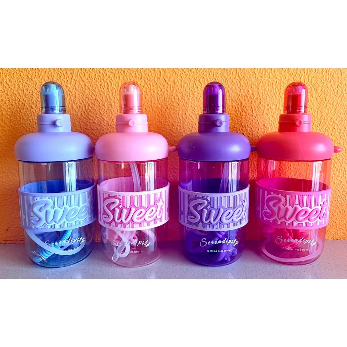Su qabı, hərfli, qayışlı, 650 / 750 ml, şəkil 1