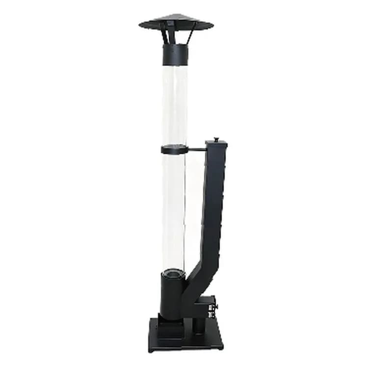 Peletli küçə qızdırıcısı, şüşə borulu, 115 sm, kvadrat altlıqlı, şəkil 1