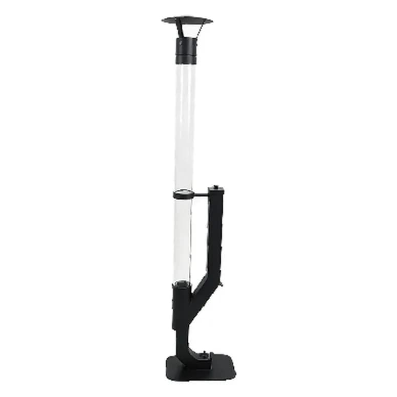 Peletli küçə qızdırıcısı, şüşə borulu, 158 sm, yastı altlıqlı, şəkil 1