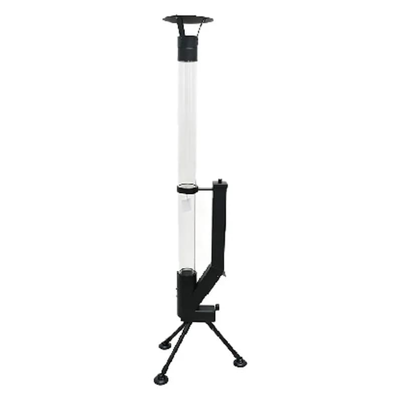Peletli küçə qızdırıcısı, şüşə borulu, 158 sm, üç ayaqlı, şəkil 1